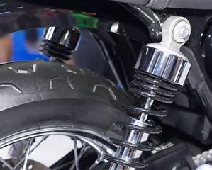 amortiguador de la moto